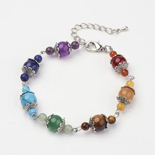 Natural & Synthetic Gemstone Beaded Bracelets