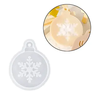 Christmas Theme DIY Silicone Pendant Molds