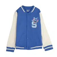 JACKET COTTON BRUSHED BASEBALL STITCH
