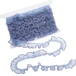 10 Yards Polyester Pleated Lace Trim