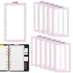 12Pcs PVC Tab Binder Dividers for Binders