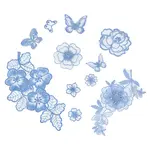 Lace Embroidery Sewing Fiber