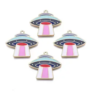 Alloy Enamel Pendants