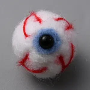 Wool Felt Craft Bloodshot Eyeballs