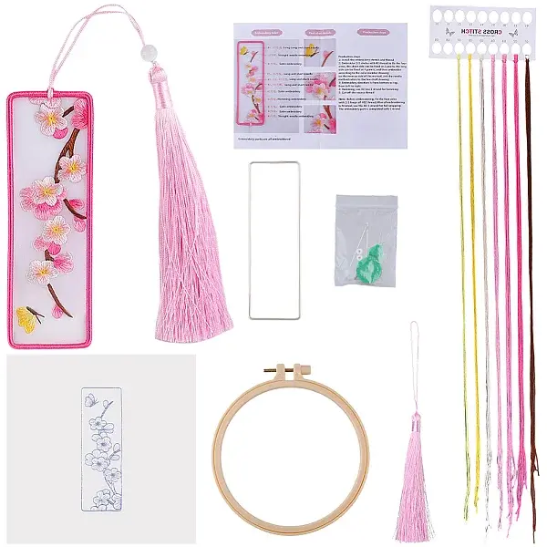 DIY Bookmarks Embroidery Starter Kit
