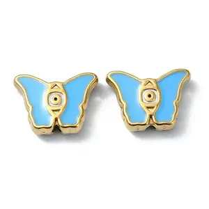 Ion Plating(IP) 304 Stainless Steel Enamel Beads