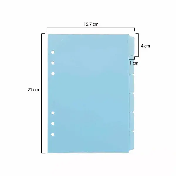 PP Notebook Index Divider Sheets