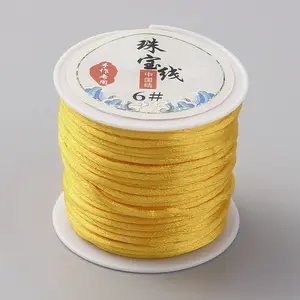23M Round Polyester Satin Rattail Cord