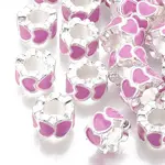 Alloy Enamel European Beads