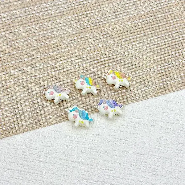 Baking Paint Alloy Enamel Beads