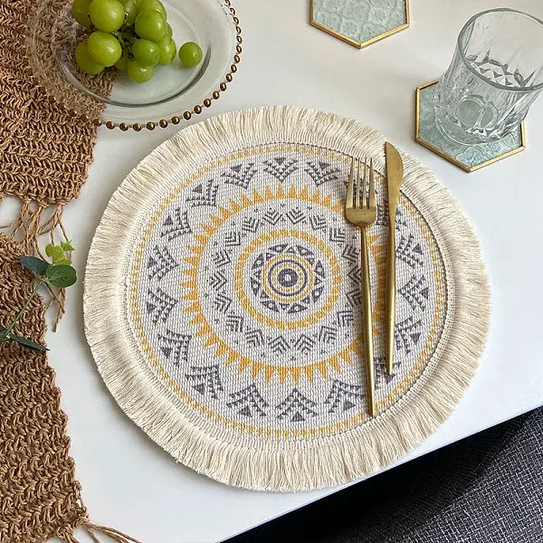 Polyester Braided Washable Placemat