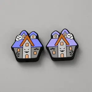 Halloween Food Grade Eco-Friendly Silicone Focal Beads