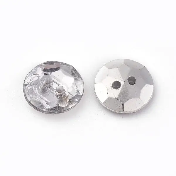 Acrylic Rhinestone Buttons