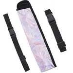 Oxford Collapsible Floral Print Chinese Fan Storage Bag