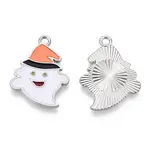 Halloween Alloy Enamel Pendants