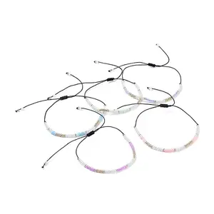Nylon Thread Braided Beads Bracelets