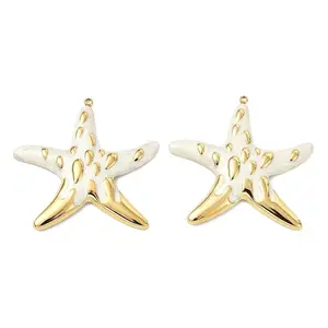 Ocean 304 Stainless Steel Enamel Pendants