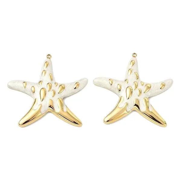 Ocean 304 Stainless Steel Enamel Pendants