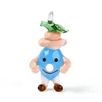 Handmade Lampwork Cartoon Onion Pendants
