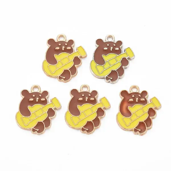 Alloy Enamel Pendants