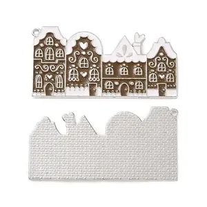 Christmas Theme Rack Plating Alloy Enamel Big Pendants