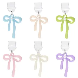 6Pcs 6 Colors Silicone Mobile Dustproof Plugs