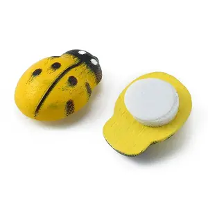 Spray Painted Wood Cabochons