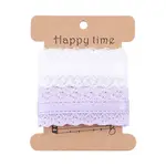 4 Yards 2 Colors Polyester Lace Trim
