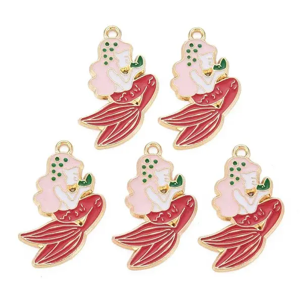 Alloy Enamel Pendants