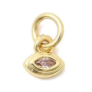 Brass Cubic Zirconia Charms