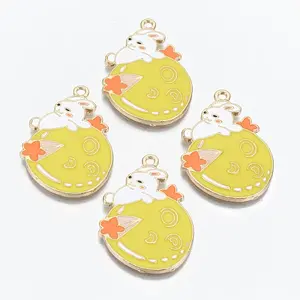 Alloy Enamel Pendants