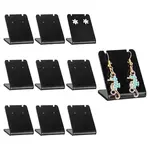 10Pcs Organic Glass Earring Displays