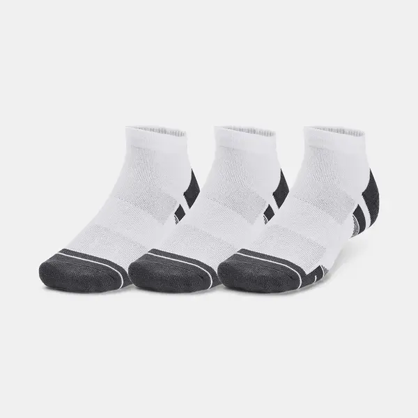 Under Armour Ponožky UA Performance Tech 3pk Low-WHT - unisex