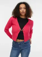 Orsay Růžový dámský kardigan s příměsí vlny - Dámské