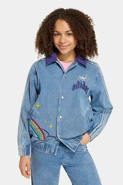 adidas Originals džínsová bunda detská