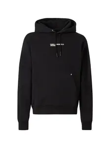 KARL LAGERFELD JEANS Mikina  čierna / biela
