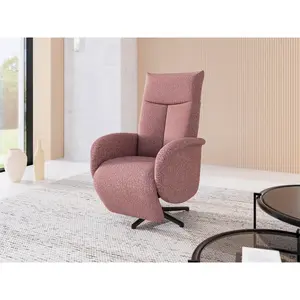 Sit & More RELAXAČNÍ KŘESLO, textil, lilková