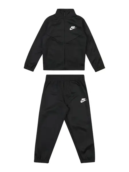 Nike Sportswear Joggingová súprava 'ESSENTIALS'  čierna / biela