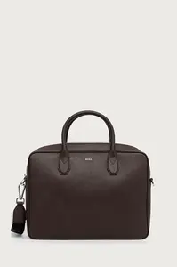 BOSS  taška na notebook pánská kožená Northon_Doc. Case