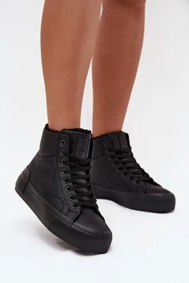 BIG STAR SHOES Zateplené Dámské Tenisky Na Platformě Big Star