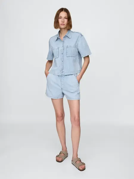GAP Džínové kraťasy UltraSoft - Dámské