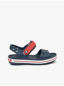Červeno-modré dětské sandály Crocs - Kluci