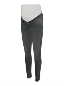 MAMALICIOUS Džínsy 'MLMILA'  sivý denim