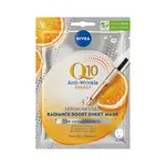 NIVEA Energizujúca textil maska Q10plusC