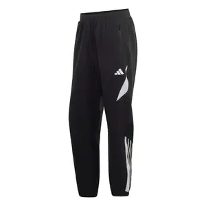 ADIDAS PERFORMANCE Športové nohavice 'Essentials'  čierna / biela
