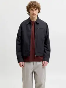 JACK & JONES Prechodná bunda 'JJTEO'  čierna