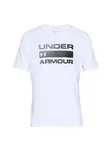 UNDER ARMOUR Funkčné tričko 'Team Issue'  čierna / biela
