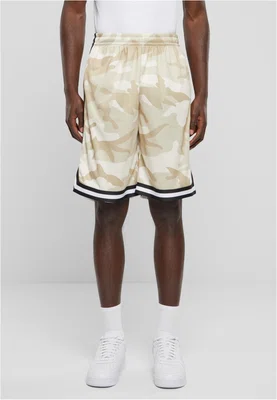 Pánské kraťasy Oversized Mesh AOP - maskáčové