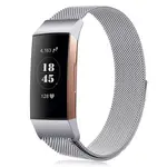 BStrap Milanese (Large) remienok na Fitbit Charge 3 / 4, silver