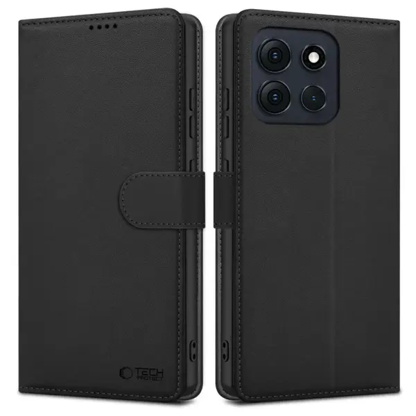 Tech-Protect Wallet obal na Motorola Moto G56 5G - Čierna
